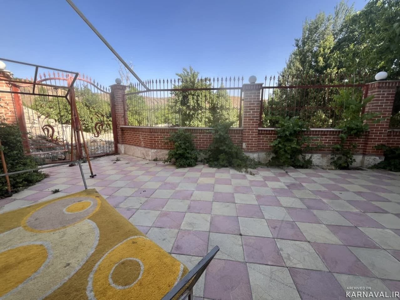 ویلای سنتی چهل ایوان زاینده رود همسطح