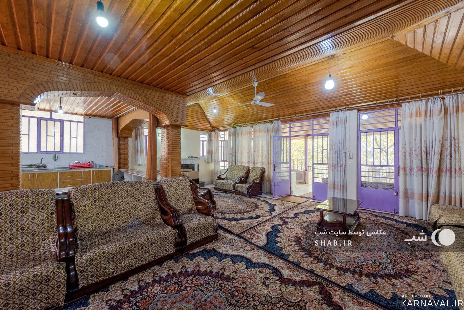 باغ ویلای دو خوابه دنج در باغبهادران