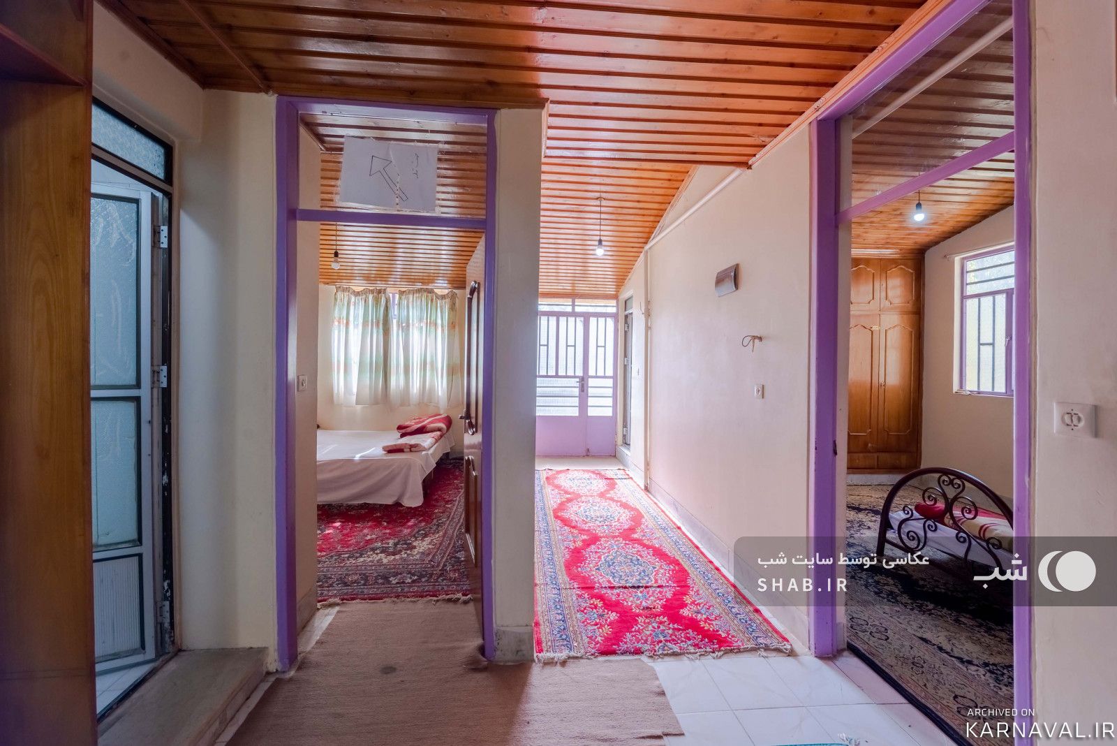 باغ ویلای دو خوابه دنج در باغبهادران