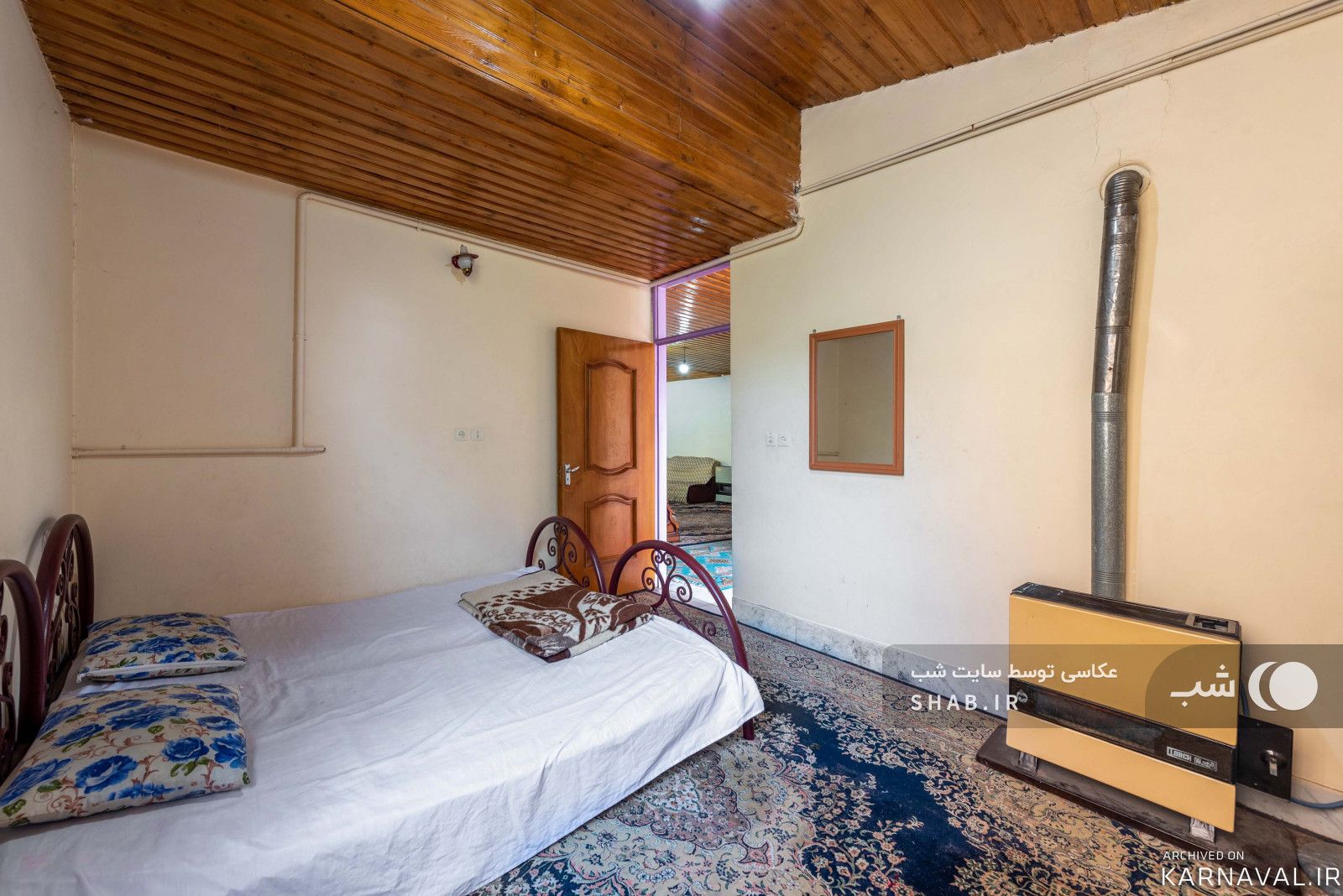 باغ ویلای دو خوابه دنج در باغبهادران