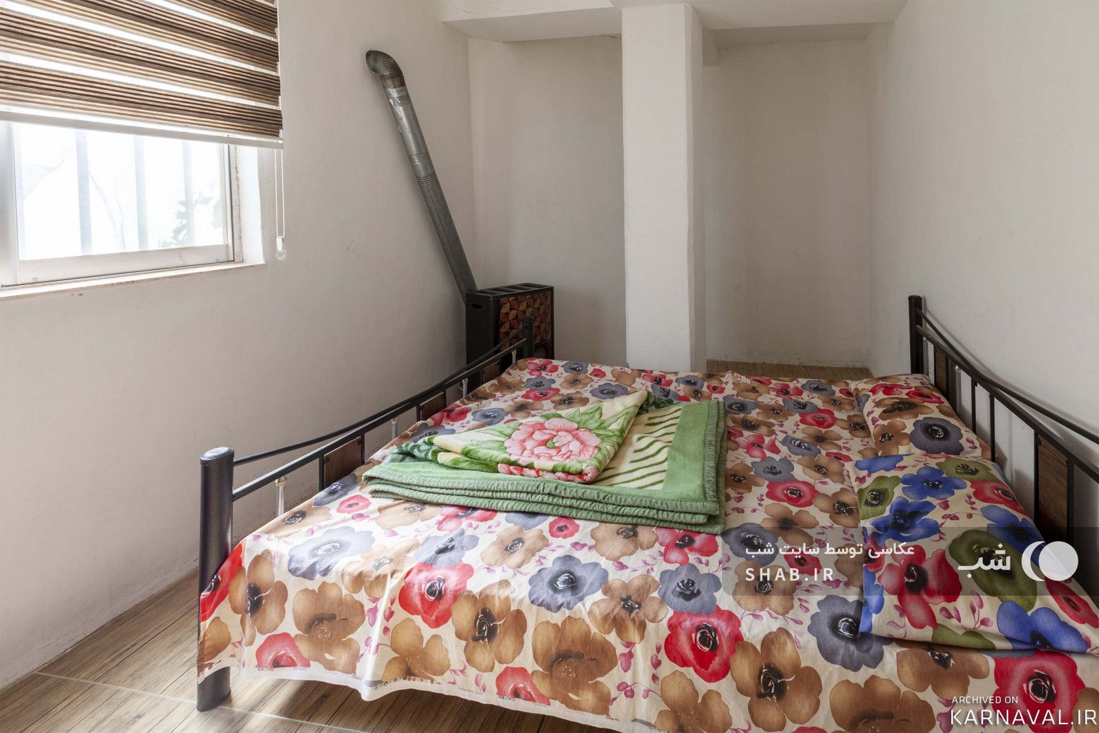 واحد مبله، طبقه همکف با محیطی آرام و جنگلی