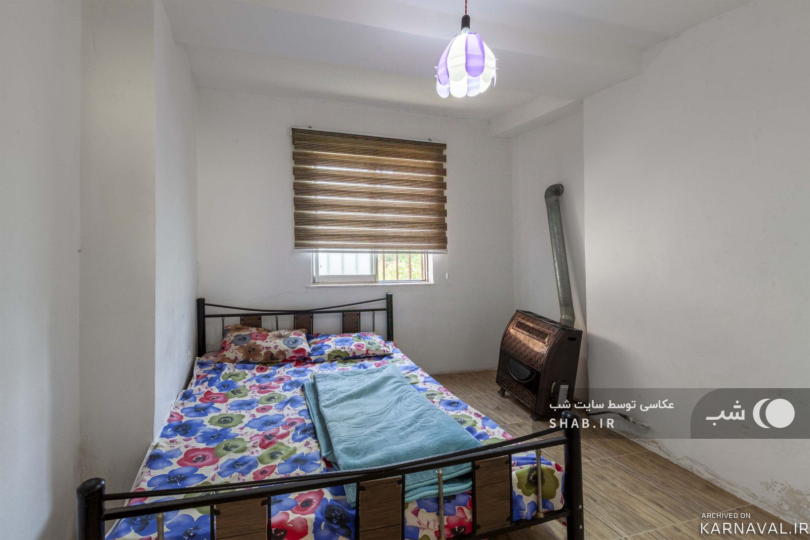 واحد مبله، طبقه همکف با محیطی آرام و جنگلی