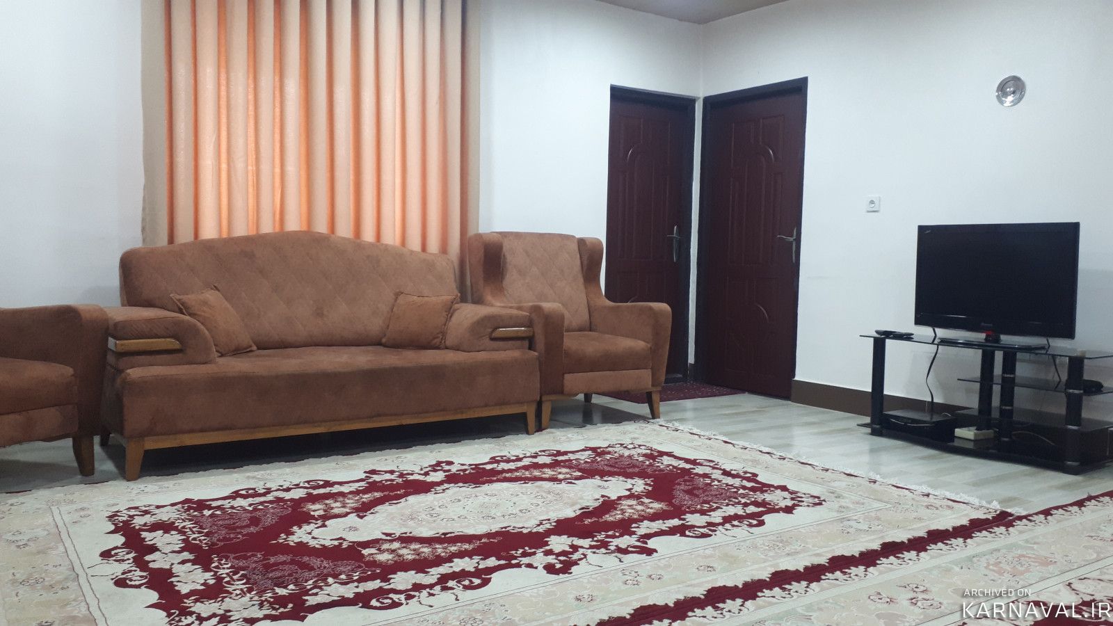 ویلا تک خوابه شیک مشرف به رودخانه وجنگل مکانی آرام