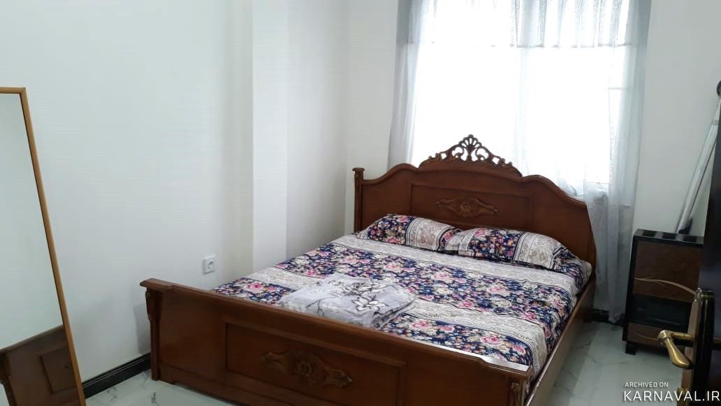 واحد مبله با حیاط خلوت آلاچیق‌دار و باربیکیو