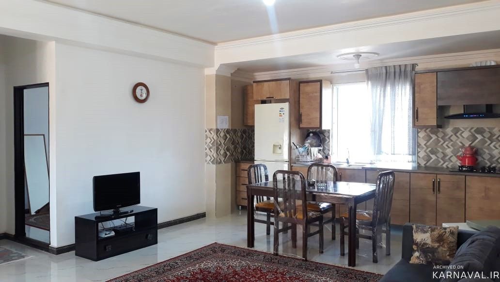 واحد مبله با حیاط خلوت آلاچیق‌دار و باربیکیو