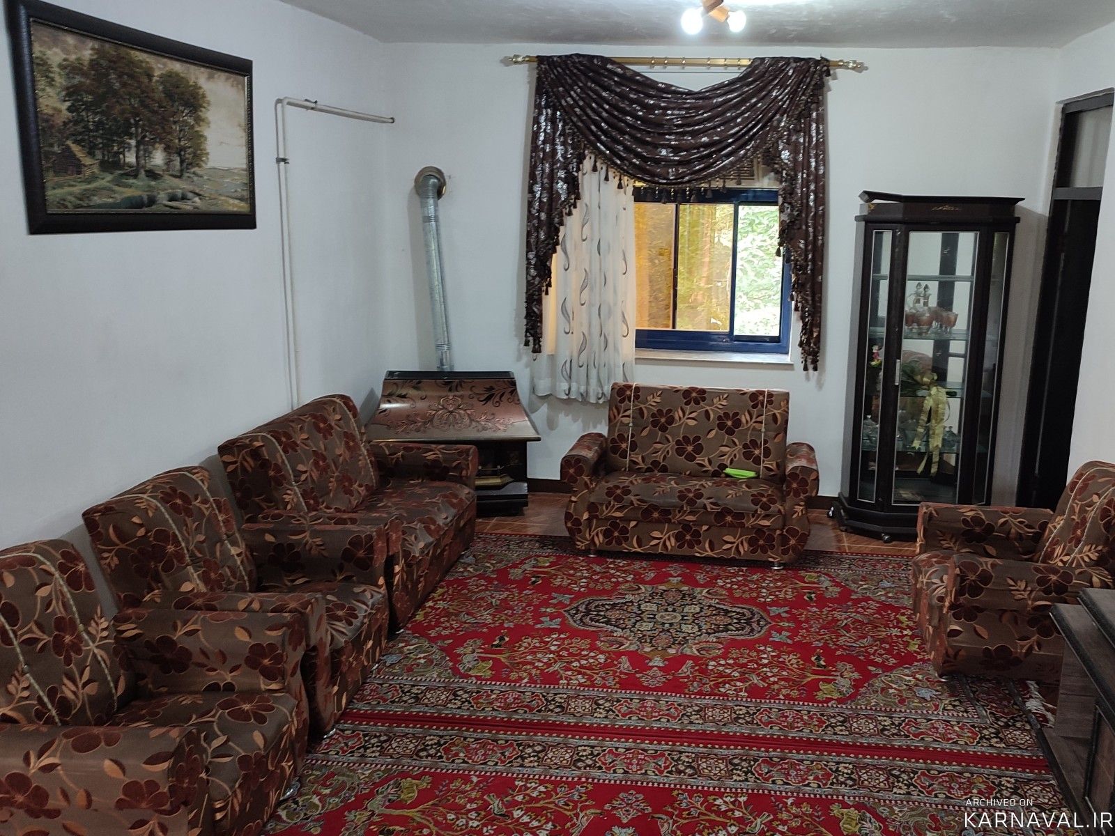 واحد جنگلی مبله در جاده قلعه رودخان