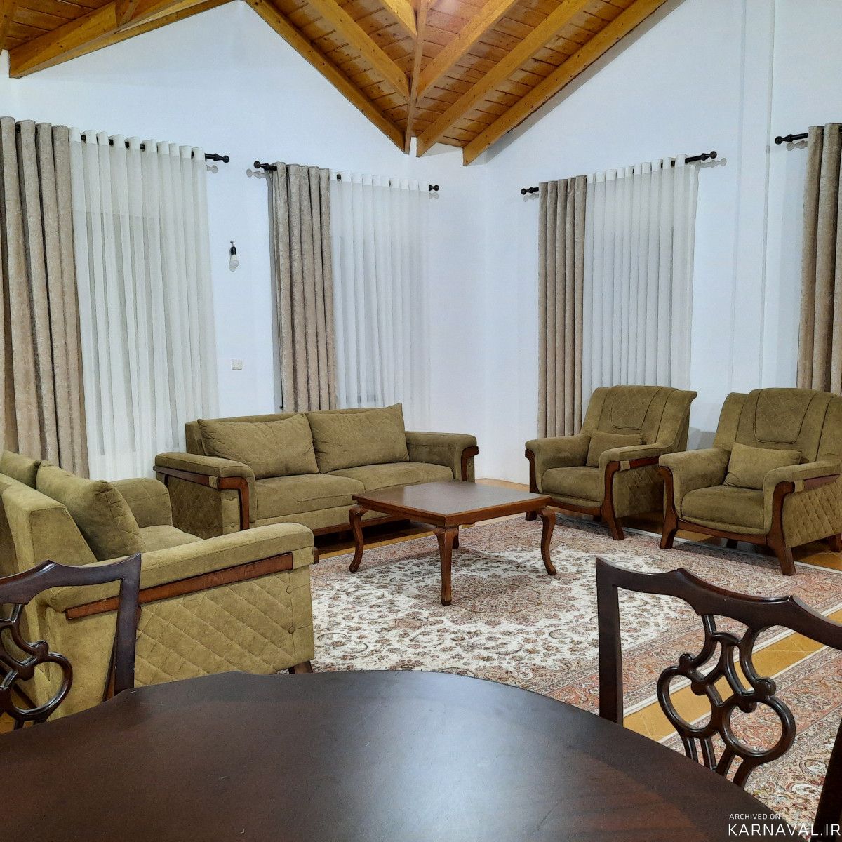 ویلا جنگلی ۳خوابه با چشم انداز زیبای جنگل