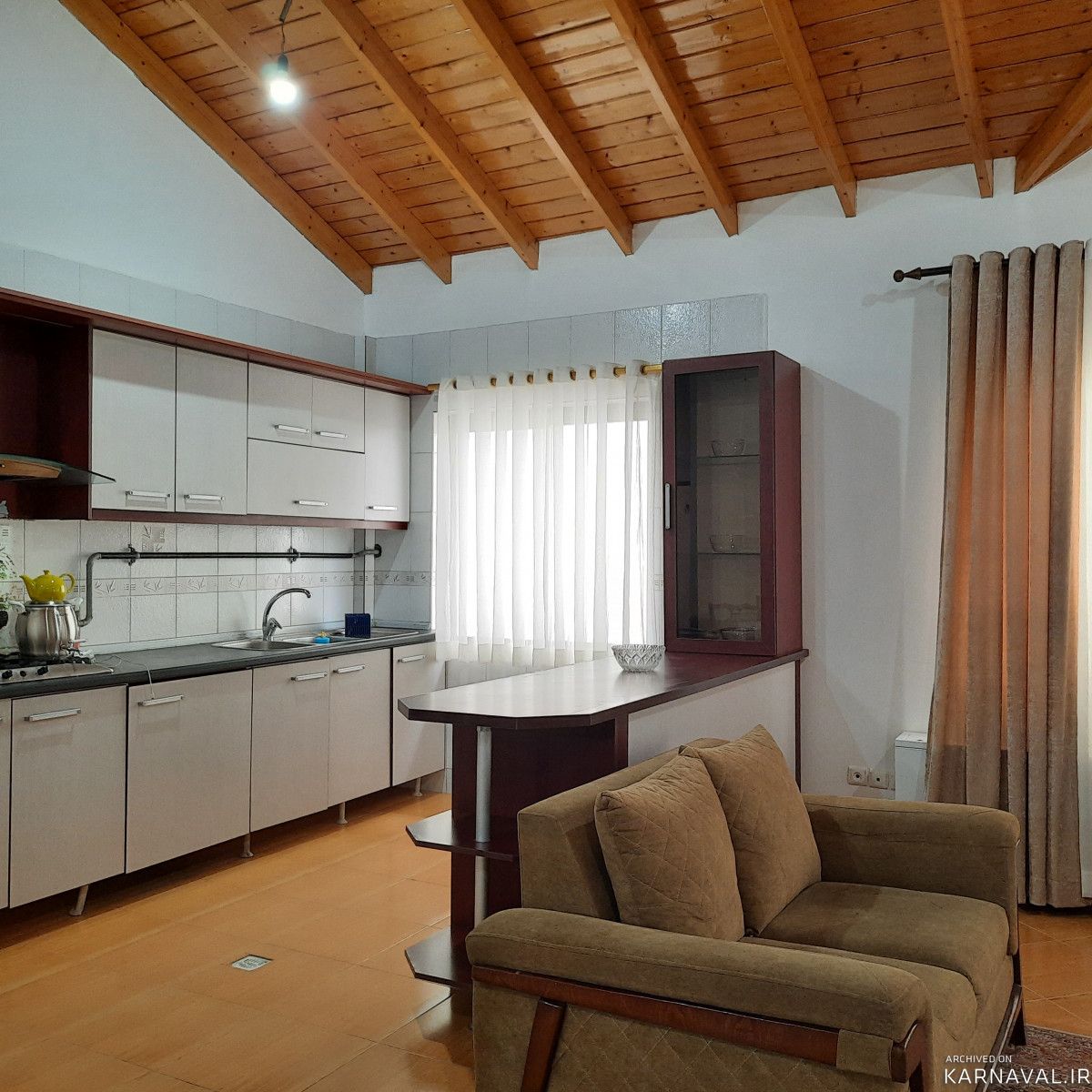 ویلا جنگلی ۳خوابه با چشم انداز زیبای جنگل