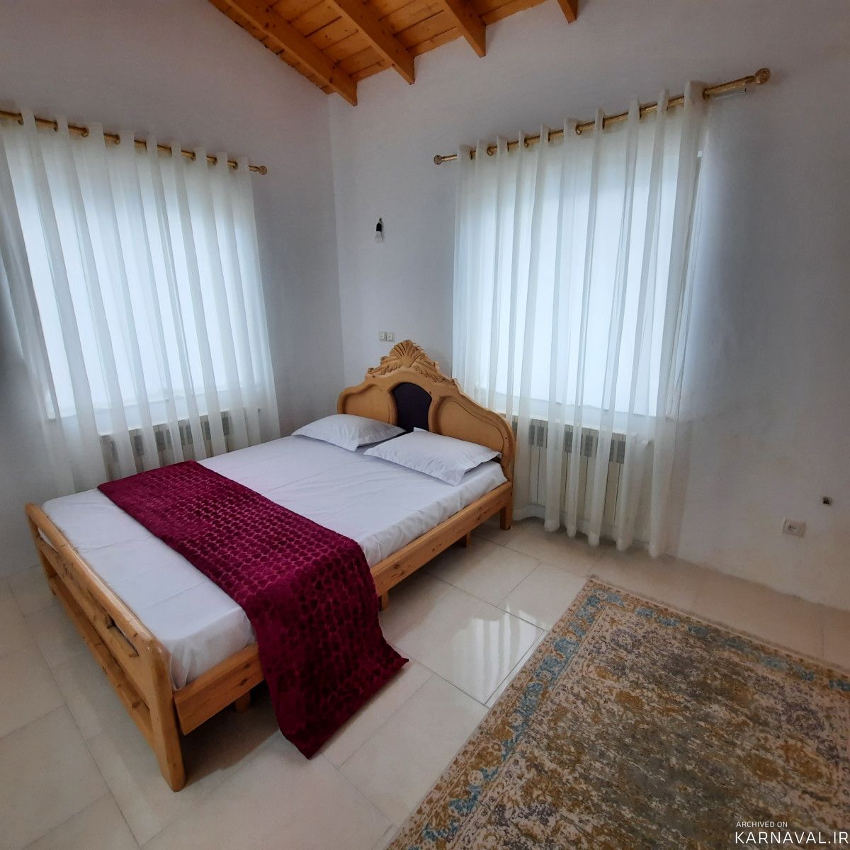 ویلا جنگلی ۳خوابه با چشم انداز زیبای جنگل