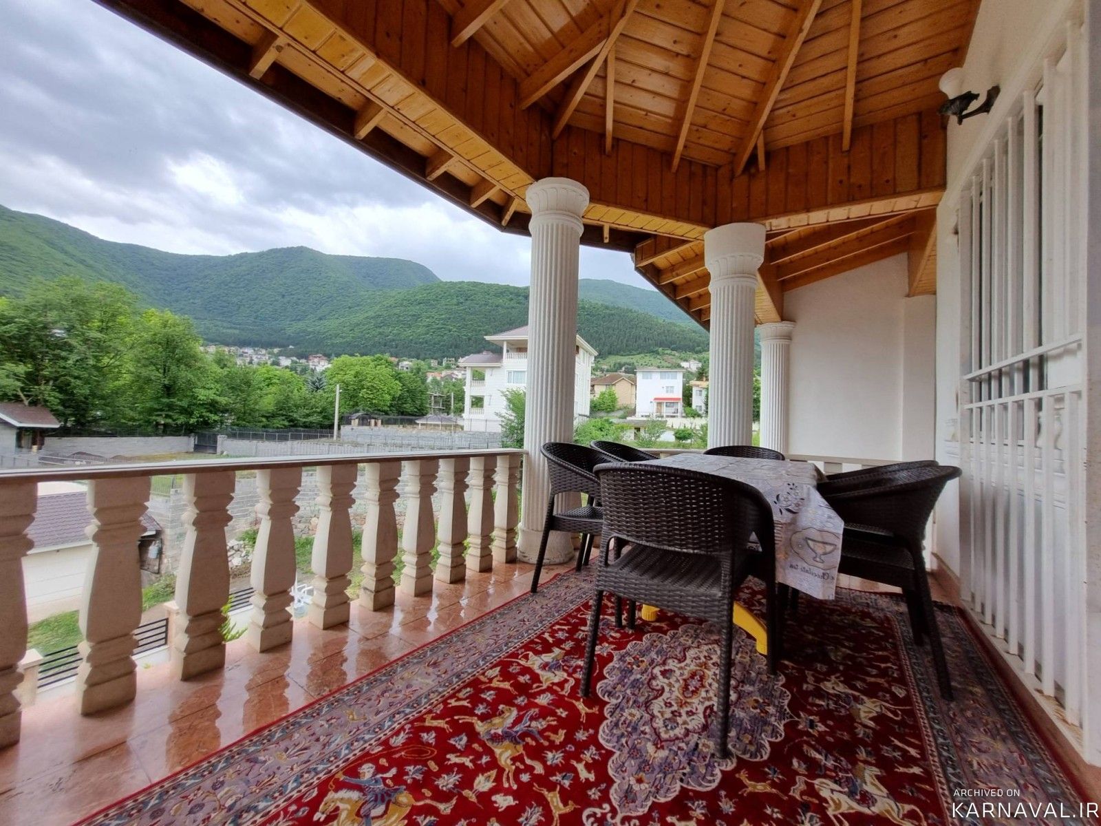 ویلا جنگلی ۳خوابه با چشم انداز زیبای جنگل