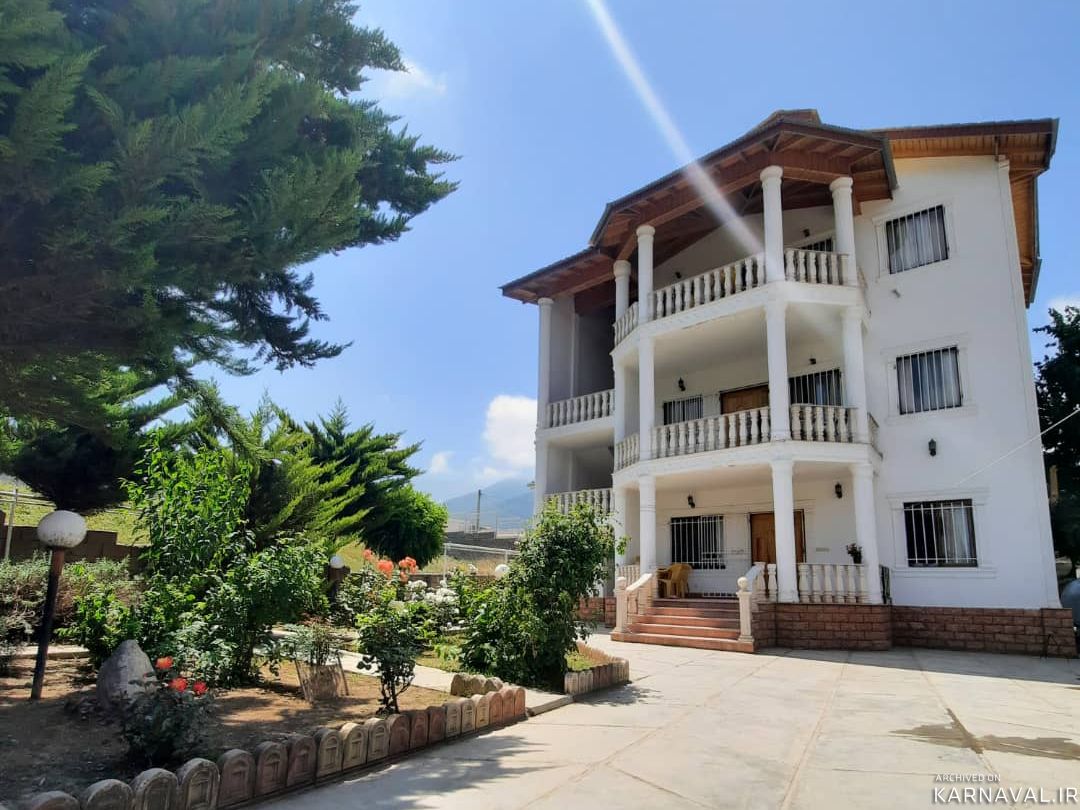 ویلا جنگلی ۳خوابه با چشم انداز زیبای جنگل