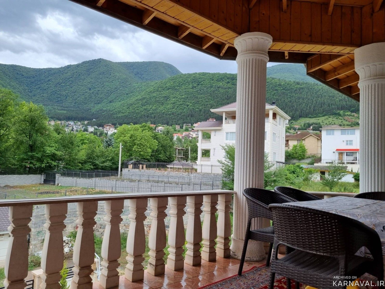 ویلا جنگلی ۳خوابه با چشم انداز زیبای جنگل