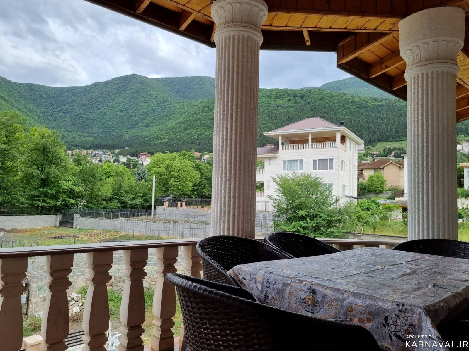 ویلا جنگلی ۳خوابه با چشم انداز زیبای جنگل