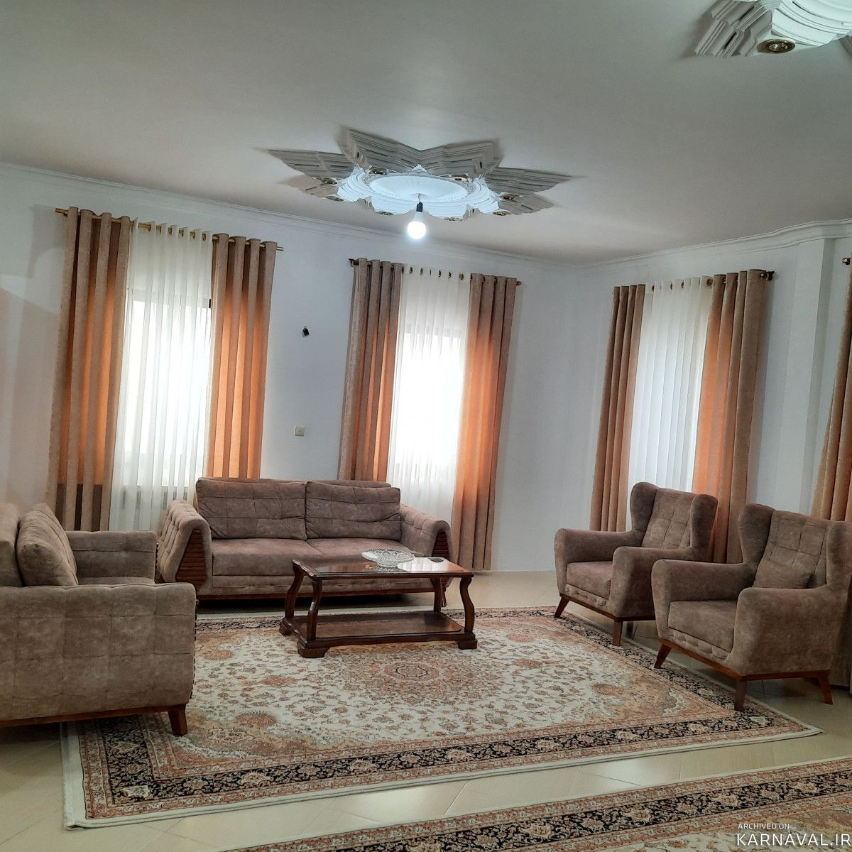 ویلا جنگلی ۳خوابه با منظره زیبای کوه و جنگل