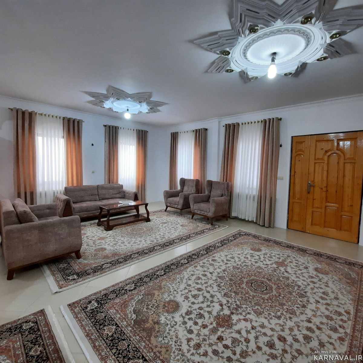 ویلا جنگلی ۳خوابه با منظره زیبای کوه و جنگل