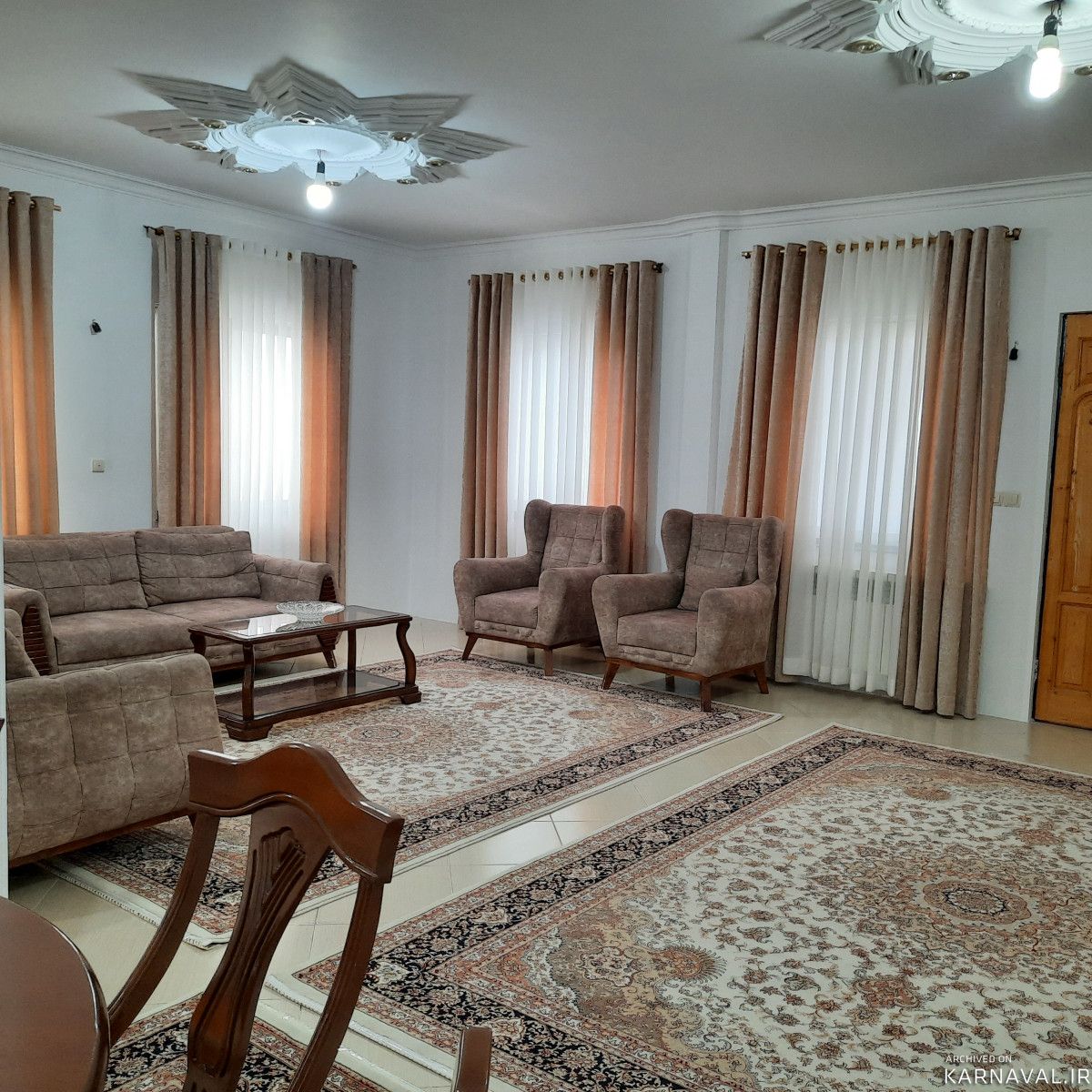 ویلا جنگلی ۳خوابه با منظره زیبای کوه و جنگل