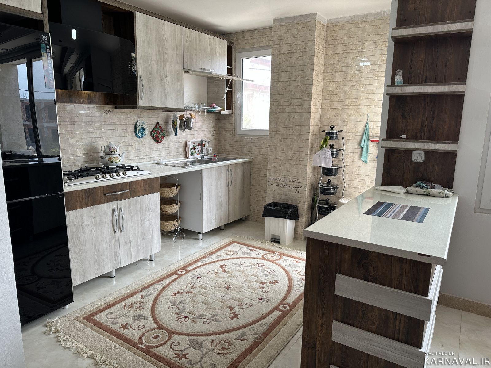 واحد نوساز لوکس دوخوابه ارغوان با فوتبال‌دستی