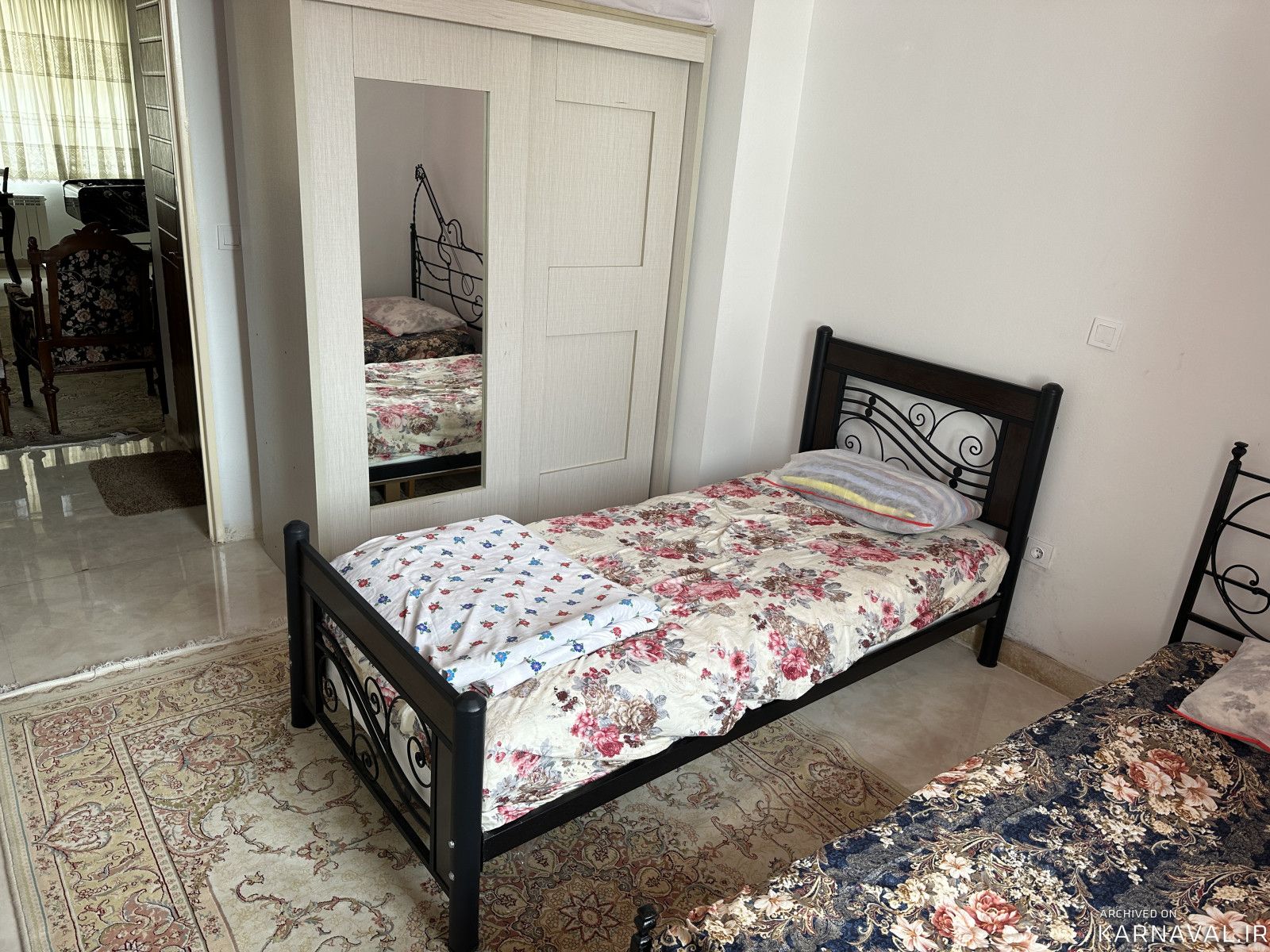 واحد نوساز لوکس دوخوابه ارغوان با فوتبال‌دستی