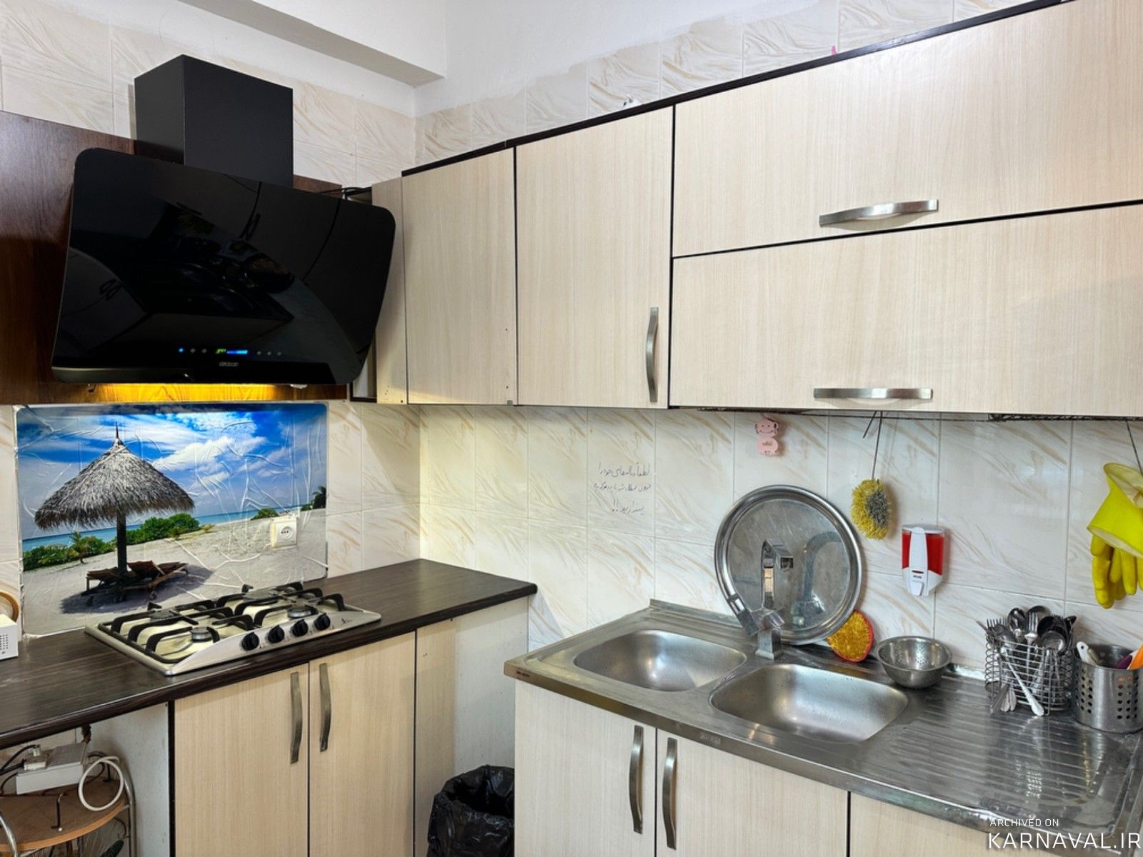 ویلا نوساز دوخوابه دربست با فوتبال دستی