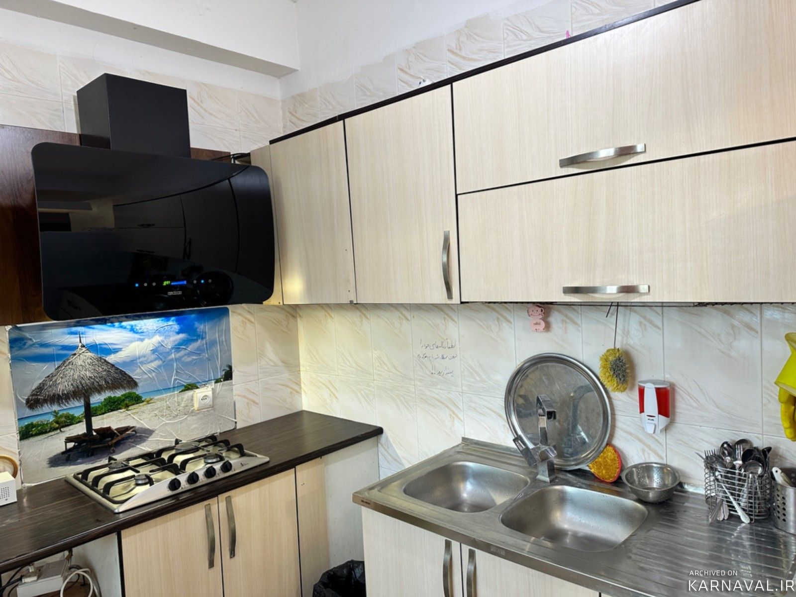 ویلا نوساز دوخوابه دربست با فوتبال دستی