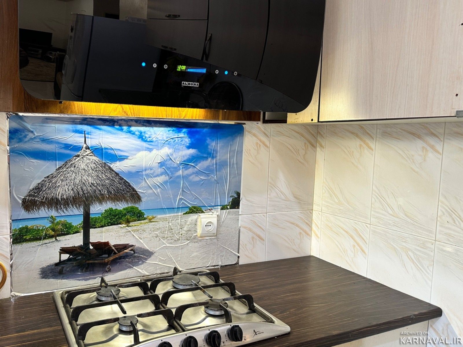 ویلا نوساز دوخوابه دربست با فوتبال دستی