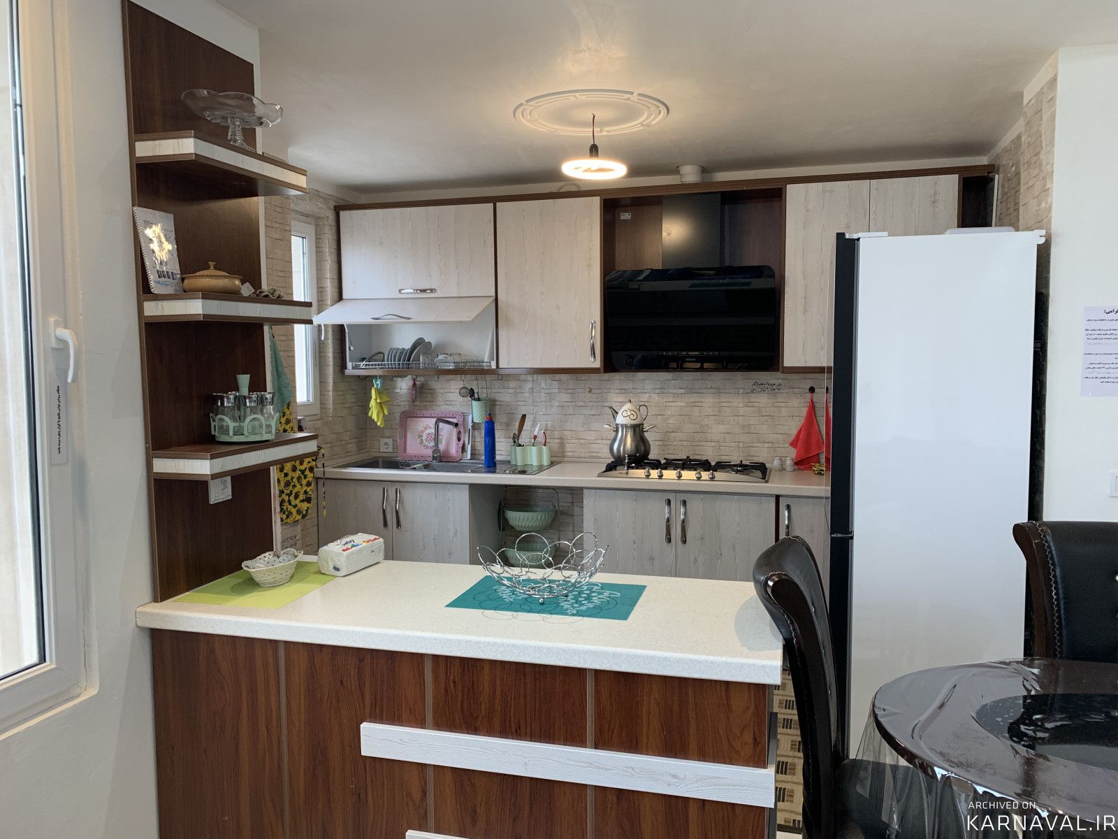 واحد نوساز و مدرن با تراس و ویو عالی و فوتبال دستی