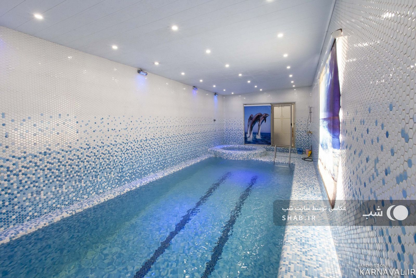 ویلا سه خواب با استخر سرپوشیده وجکوزی اندیشه 8