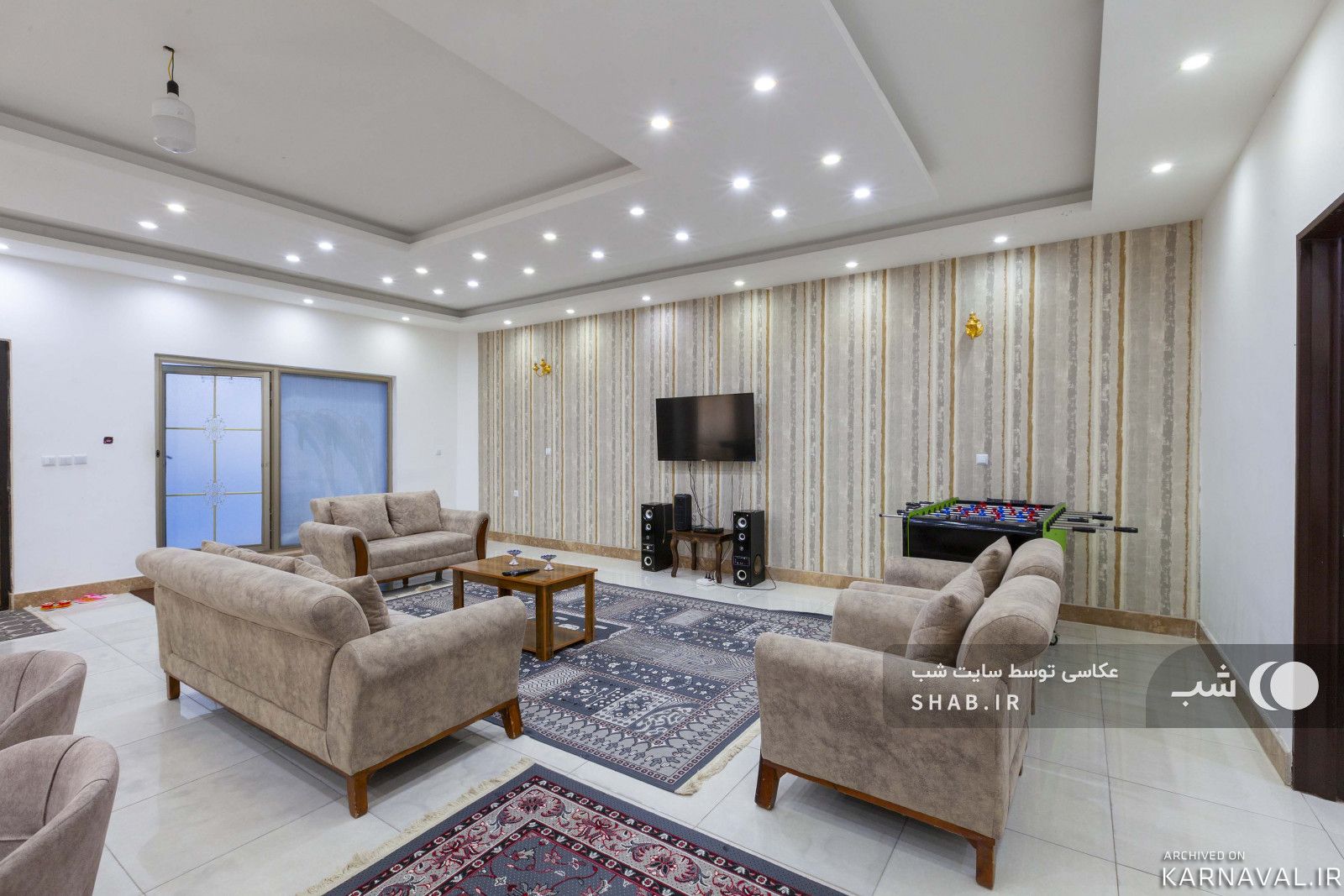 ویلا سه خواب با استخر سرپوشیده وجکوزی اندیشه 8