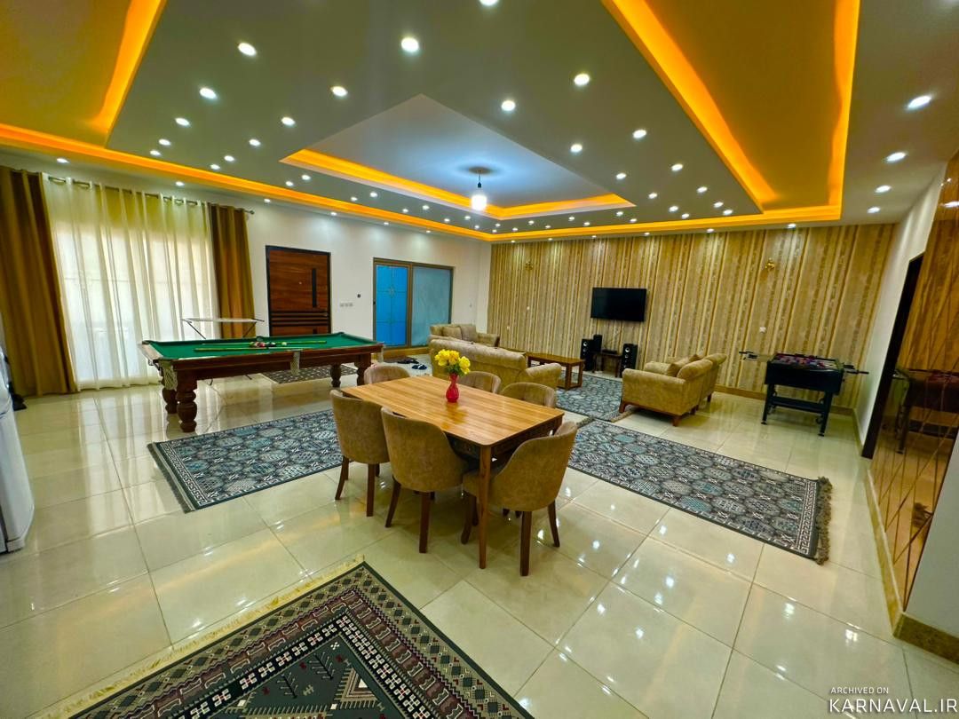 ویلا سه خواب با استخر سرپوشیده وجکوزی اندیشه 8