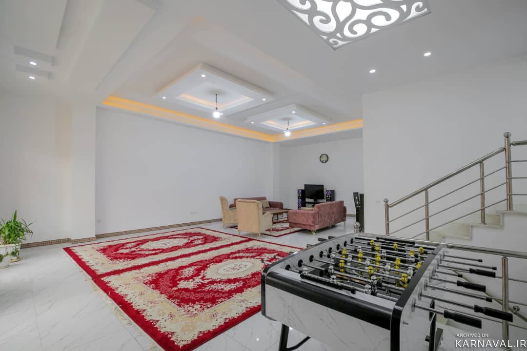 ویلای نوساز نیم پیلوت با استخر آبگرم