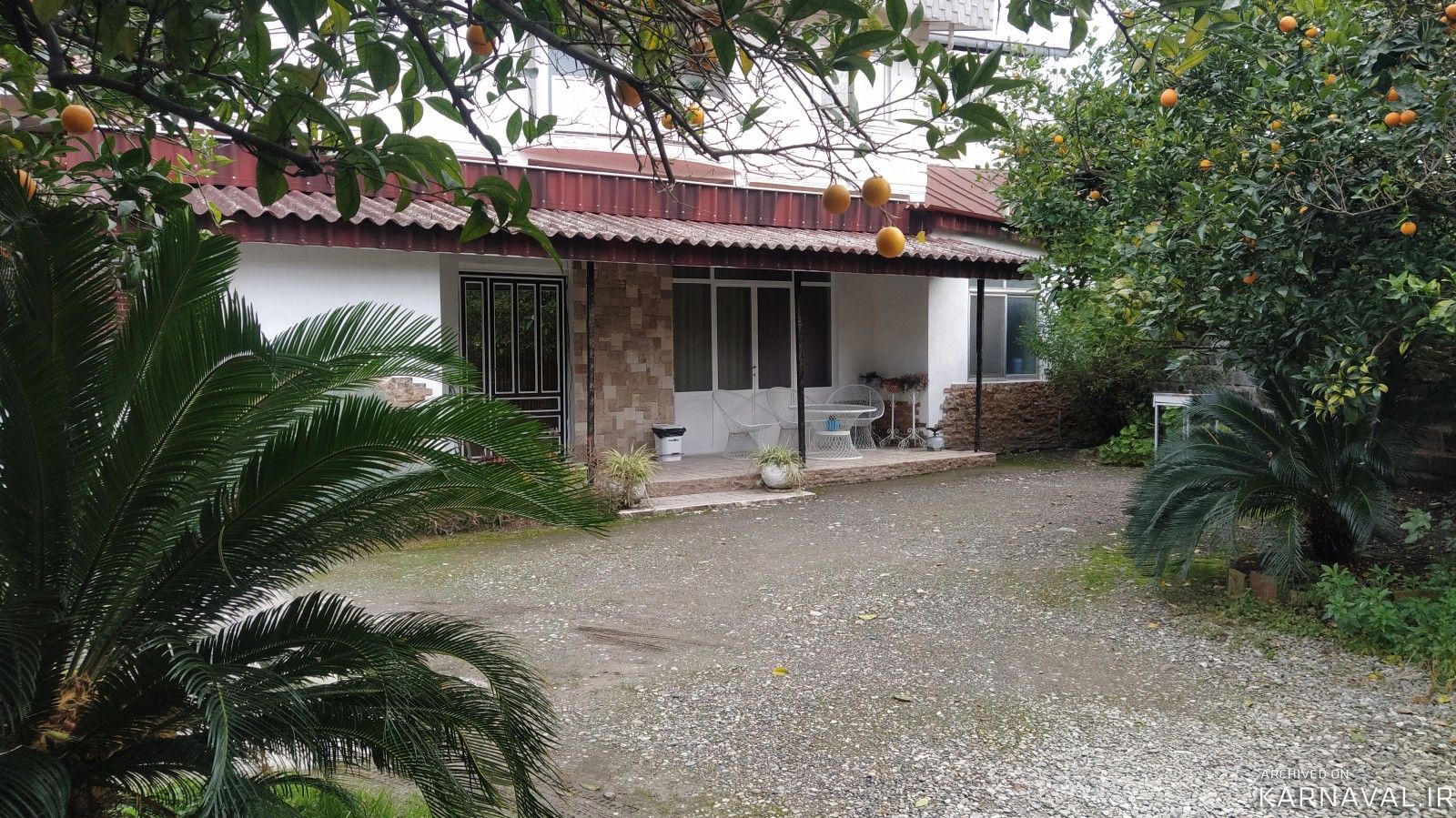 ویلای ۱ خوابه خاطره مشرف به باغ، همراه بافوتبال دستی در چالوس