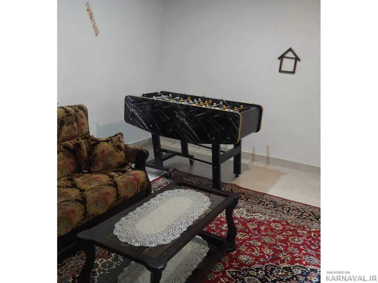 ویلای ۱ خوابه خاطره مشرف به باغ، همراه بافوتبال دستی در چالوس