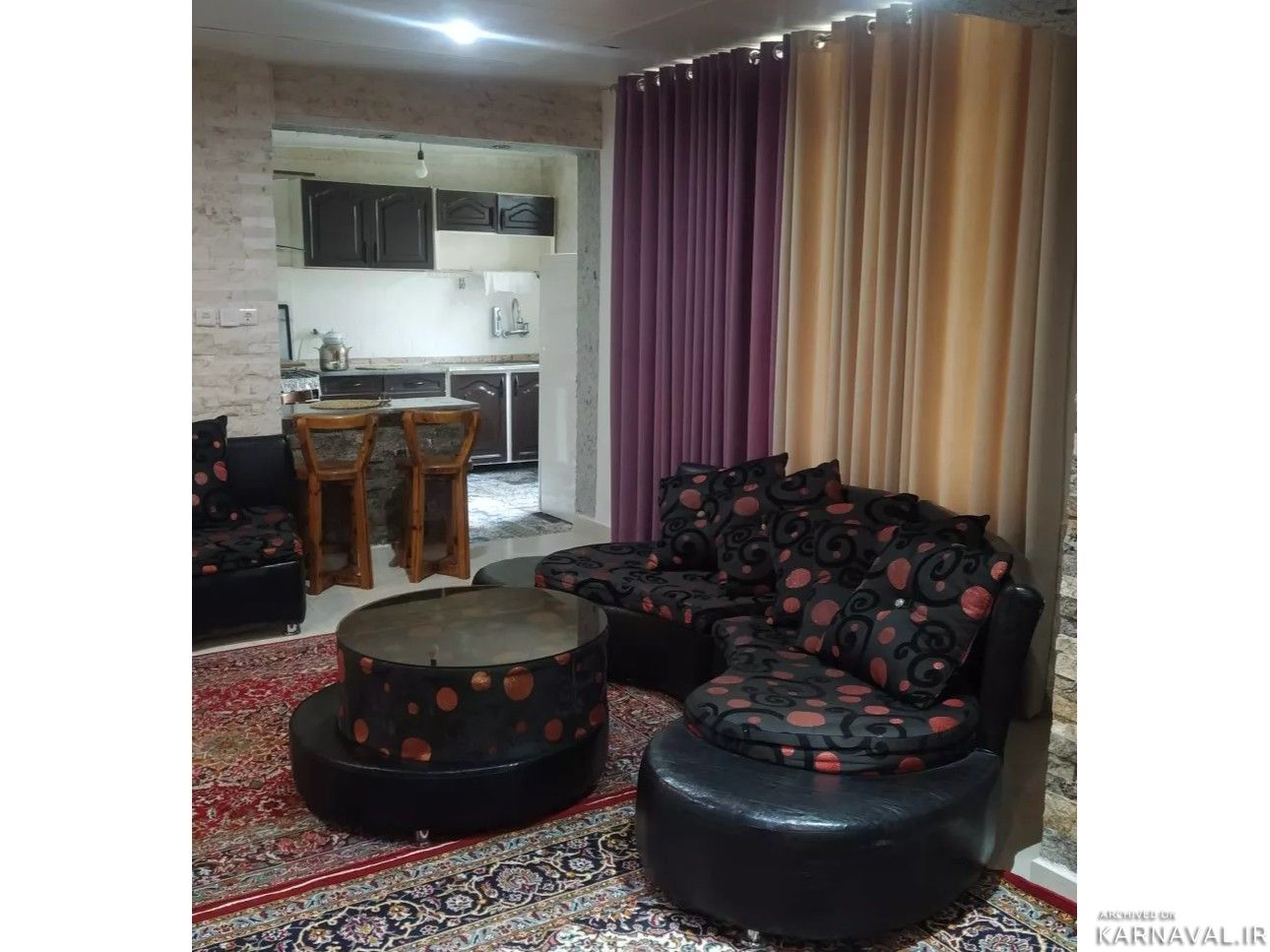 ویلای ۱ خوابه خاطره مشرف به باغ، همراه بافوتبال دستی در چالوس