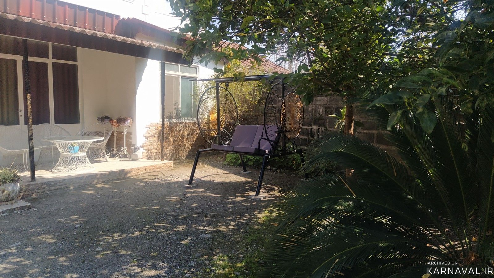 ویلای ۱ خوابه خاطره مشرف به باغ، همراه بافوتبال دستی در چالوس