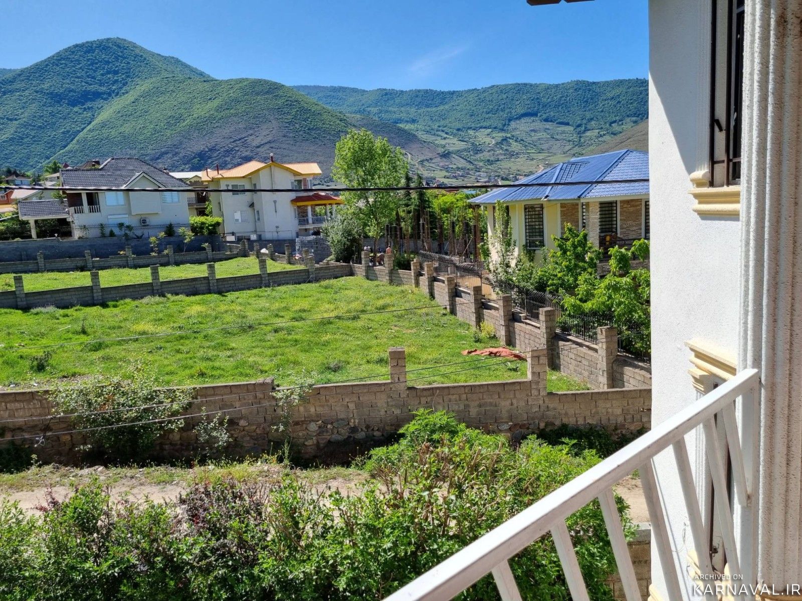 ویلای جنگلی شومینه دار با منظره زیبا