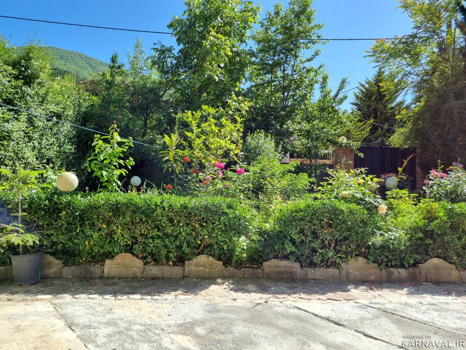 ویلای جنگلی شومینه دار با منظره زیبا