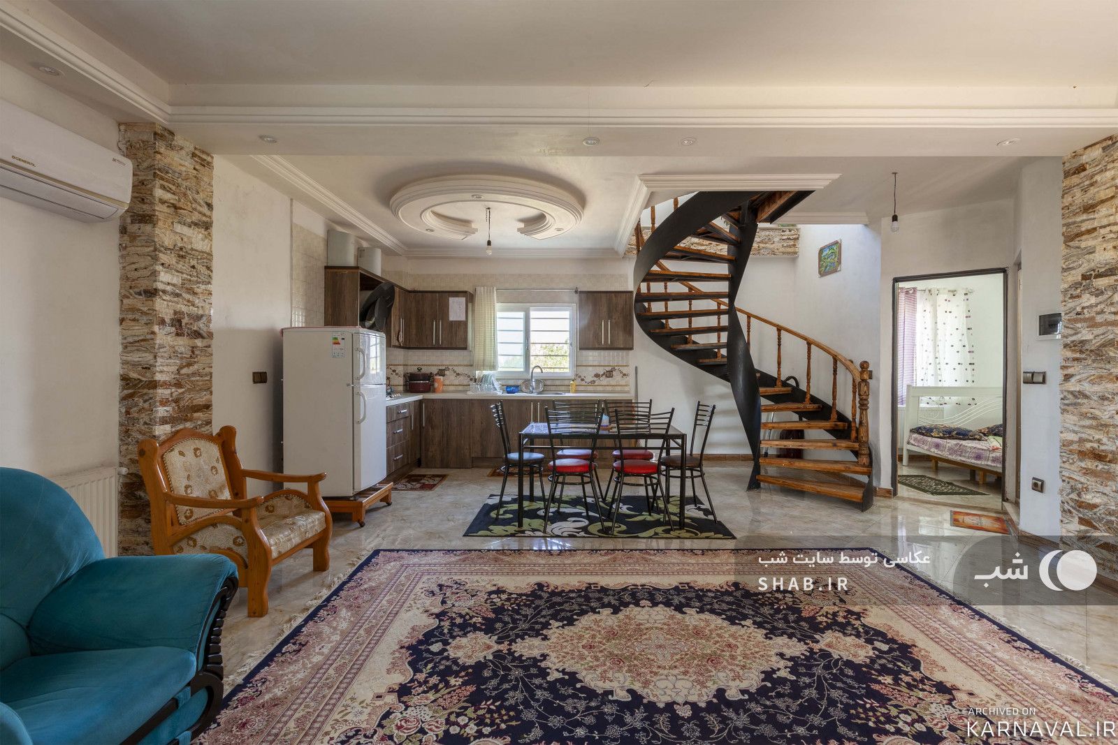 ویلا دربست، دوبلکس باران با منظره دریا 