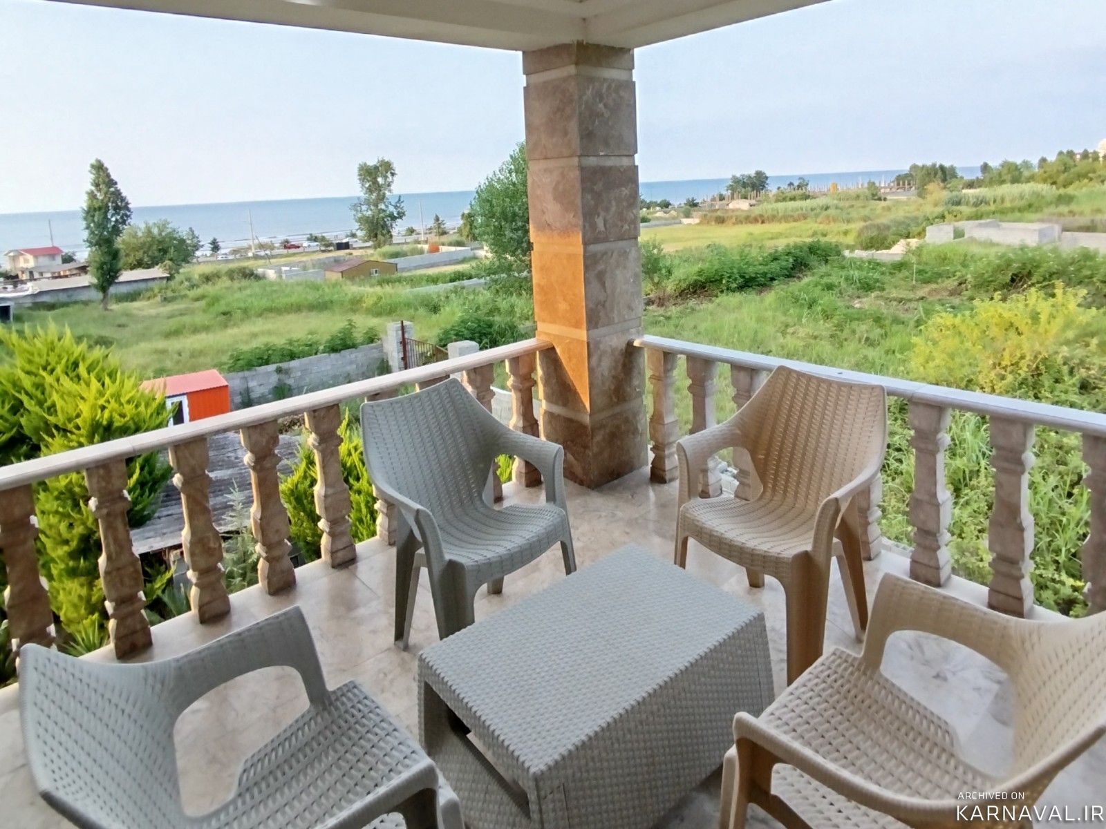 ویلا دربست، دوبلکس باران با منظره دریا 