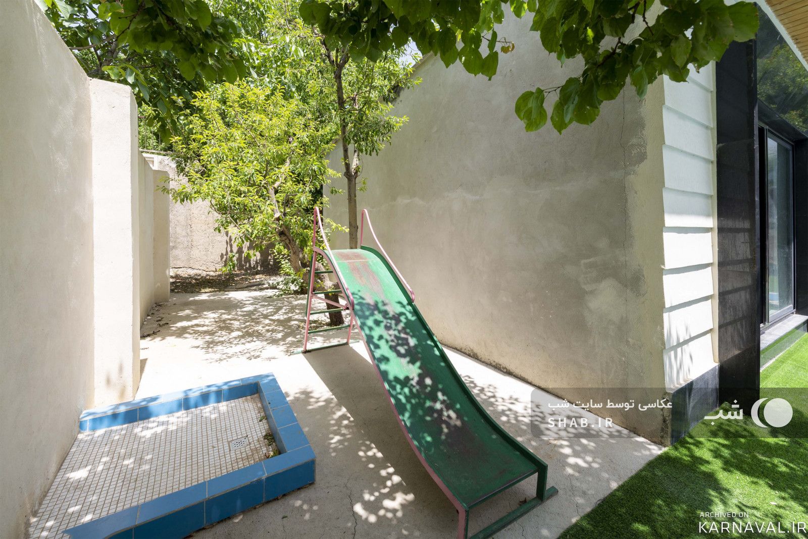 باغ ویلای مدرن آب گرم