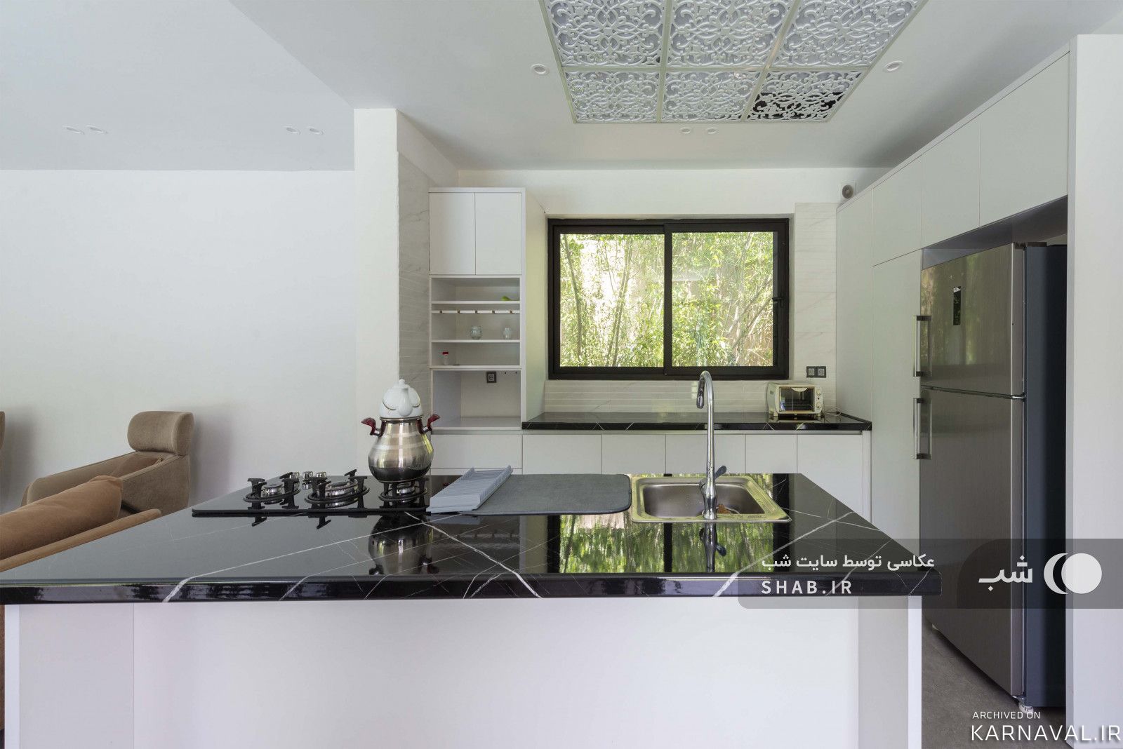 باغ ویلای مدرن آب گرم