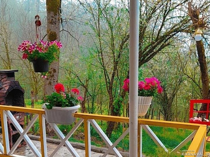 کلبه دوبلکس آرامش در یک کیلومتری سد لفور  تو دل جنگل