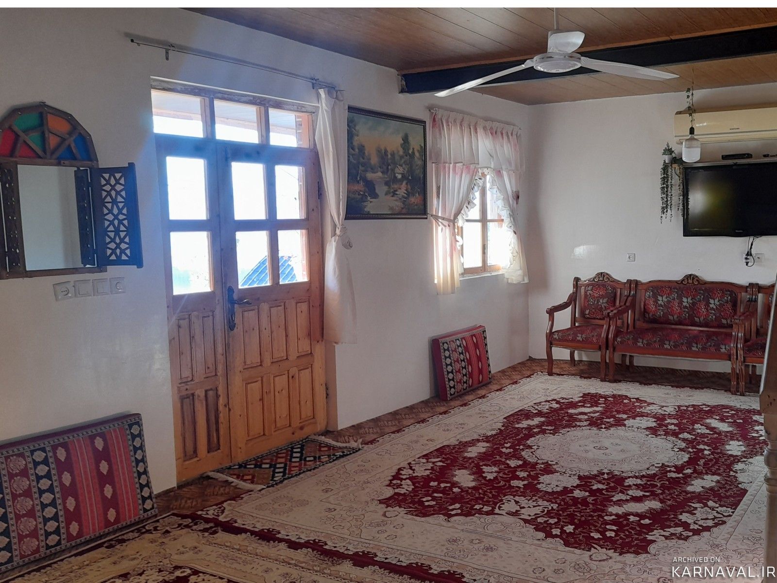 کلبه دوبلکس آرامش در یک کیلومتری سد لفور  تو دل جنگل