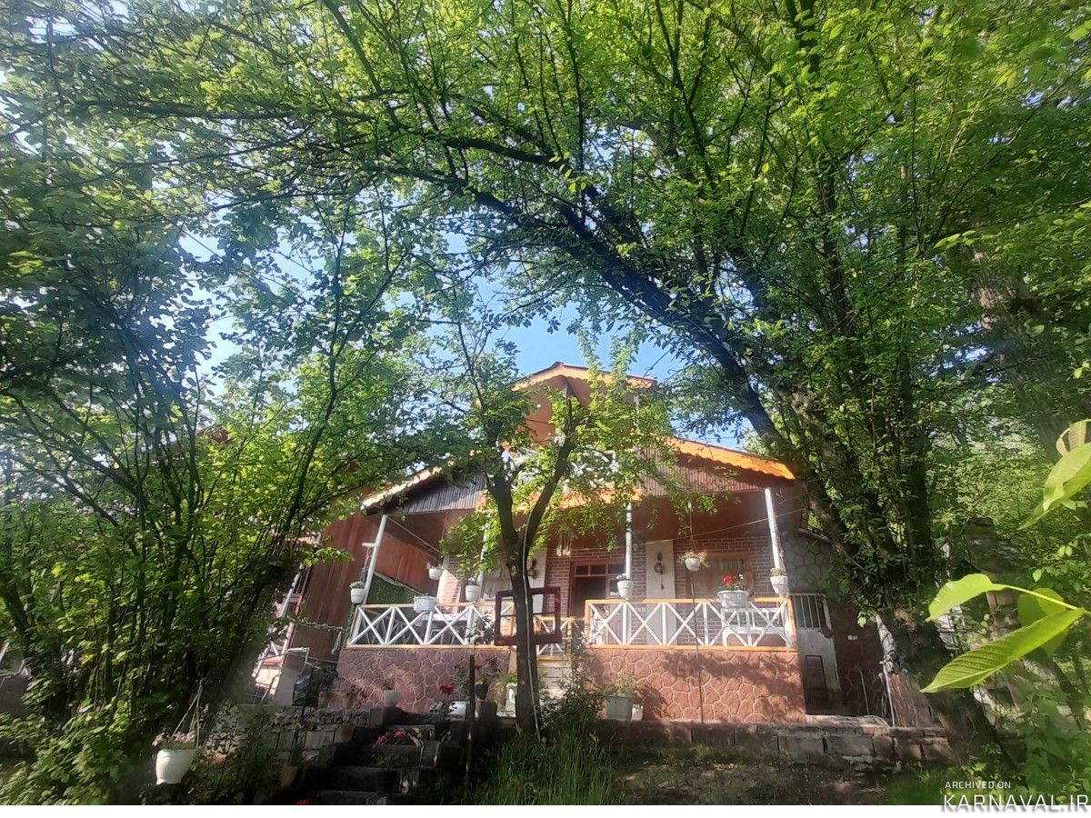 کلبه دوبلکس آرامش در یک کیلومتری سد لفور  تو دل جنگل