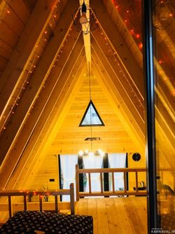 کلبه چوبی دوبلکس استخر آبگرم ویو مزارع کلبه چوبی دوبلکس استخر آبگرم ویو مزارع