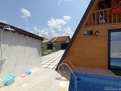 کلبه چوبی دوبلکس استخر آبگرم ویو مزارع کلبه چوبی دوبلکس استخر آبگرم ویو مزارع