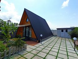 کلبه چوبی دوبلکس استخر آبگرم ویو مزارع کلبه چوبی دوبلکس استخر آبگرم ویو مزارع