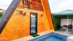 کلبه چوبی دوبلکس استخر آبگرم ویو مزارع کلبه چوبی دوبلکس استخر آبگرم ویو مزارع