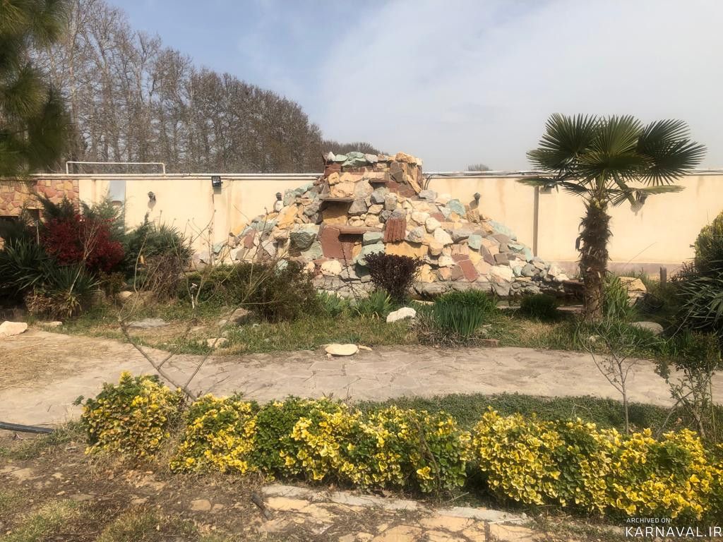 باغ ویلا دربست با امکانات رفاهی و استخر آب‌گرم