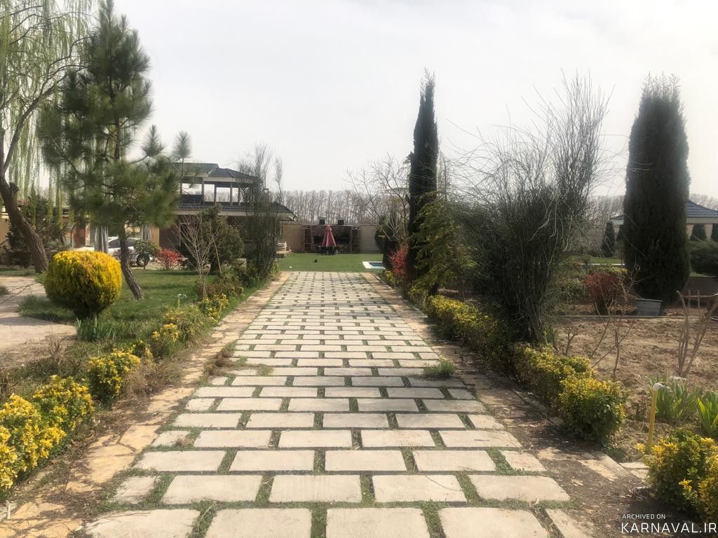 باغ ویلا دربست با امکانات رفاهی و استخر آب‌گرم