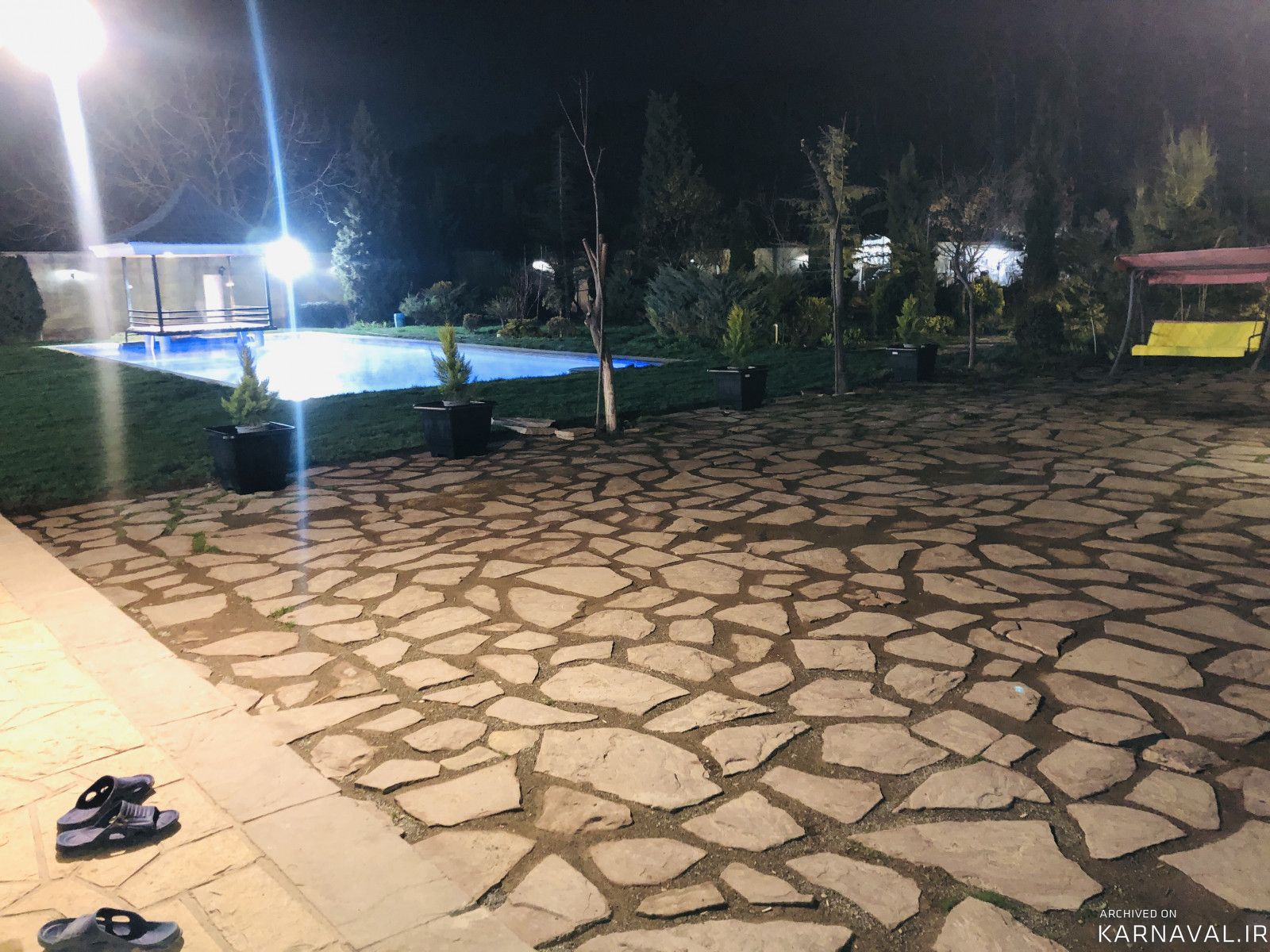 باغ ویلا دربست با امکانات رفاهی و استخر آب‌گرم